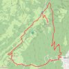 Trace GPS Montricher (21.5km), itinéraire, parcours