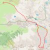 Trace GPS Crabounouse, Bugarret, Dent d'Estibère Male depuis cabane de Rabiet, itinéraire, parcours