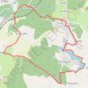 Trace GPS Chemin des collines PDIPR87, itinéraire, parcours