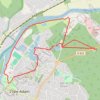 Trace GPS Etangs comelle, itinéraire, parcours