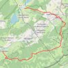 Trace GPS GTJ - 08 Labergement Sainte Marie - Les Villedieu, itinéraire, parcours