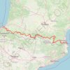 Trace GPS La Route des Cols, itinéraire, parcours