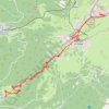 Trace GPS Rochers de Naye Depuis Sonchaux, itinéraire, parcours