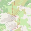 Trace GPS Corse (GR20) Carozzu - Ortu di u piobbu, itinéraire, parcours