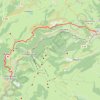 Trace GPS De Murat à Saint-Jacques-des-Blats, itinéraire, parcours