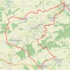 Trace GPS Balade à VTT à partir de Bartenheim, itinéraire, parcours