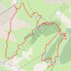 Trace GPS Col des Thuiles, itinéraire, parcours