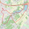 Trace GPS Entre Leuville-sur-Orge et Brétigny-sur-Orge, itinéraire, parcours