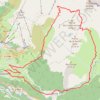 Trace GPS Passage de la Louïe Blanche, itinéraire, parcours