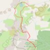 Trace GPS Haute Corse - variante GR20 - le Fer à Cheval - Bergerie de Radule - Gorges du Golo - Refuge de Ciuttulu di i Mori - Bocca di Foggiale, itinéraire, parcours