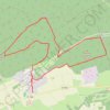 Trace GPS VTT112, itinéraire, parcours