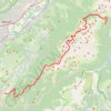 Trace GPS GR549 Randonnée de Vizille à Le Rivier d'Allemont (Isère), itinéraire, parcours