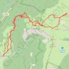 Trace GPS Ski de randonnée au Reculet, itinéraire, parcours