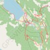 Trace GPS Homlong - Geiranger, itinéraire, parcours