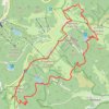 Trace GPS Le Hohneck, itinéraire, parcours