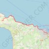 Trace GPS Cotentin entre costauds - J1, itinéraire, parcours