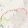 Trace GPS Col de Burlan Couloir Nord (Ecrins), itinéraire, parcours
