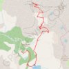 Trace GPS Lac d'Allos - Mont Pelat - Parking du Laus, itinéraire, parcours