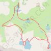 Trace GPS Boucle passant par les étangs d'Estagnol et de Fontargente, itinéraire, parcours