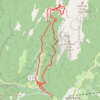 Trace GPS Ruchère-Petit Som, itinéraire, parcours