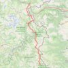 Trace GPS Maurienne - Haute Tinée, itinéraire, parcours