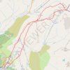 Trace GPS Mont valezan, itinéraire, parcours