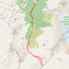 Trace GPS Tête Nord des Fours, itinéraire, parcours