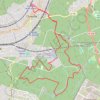 Trace GPS Randonnée en forêt de Meudon - Chaville, itinéraire, parcours
