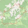 Trace GPS Les Suquets - Penne, itinéraire, parcours