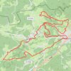 Trace GPS Sortie cyclo vanau VTT, itinéraire, parcours