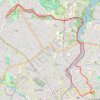 Trace GPS Circuit Cens Erdre Jardin des plantes, itinéraire, parcours