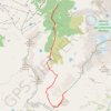 Trace GPS Tête Nord des Fours, itinéraire, parcours
