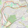 Trace GPS Marche buissonnière Héricourt (Montbéliard), itinéraire, parcours