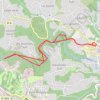 Trace GPS 2023-08-20 13:54:29, itinéraire, parcours