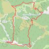 Trace GPS Vallerraugue Cols du Pas - Espinasse, itinéraire, parcours