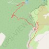 Trace GPS Vire des Heures (montée), itinéraire, parcours