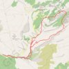 Trace GPS Pic de bertagne grande baume, itinéraire, parcours