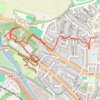 Trace GPS Newbridge P&R paths, itinéraire, parcours