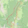 Trace GPS Pointe de la Fouchère, itinéraire, parcours