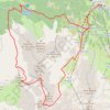 Trace GPS Pic de Ger depuis Gourette, itinéraire, parcours