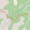 Trace GPS La Punta di a Vacca Morta, itinéraire, parcours