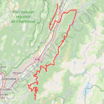 Trace GPS AGC 24 fictif + réel v1, itinéraire, parcours