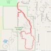 Trace GPS Chautauqua Bottoms Loop (Carbondale), itinéraire, parcours