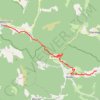 Trace GPS Grande Traversée des PréAlpes : Châtillon-en-Diois - Les Tatins, itinéraire, parcours