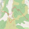 Trace GPS TRIGANCE BELVEDERE D'ENCASTEL COL DE BREIS, itinéraire, parcours