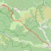 Trace GPS Mont Aigoual par les arches, itinéraire, parcours
