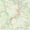 Trace GPS GR 222 : De Pont-de-l'Arche à Verneuil-sur-Avre (Eure), itinéraire, parcours