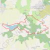 Trace GPS Étang de Bélouze - Vallée du Canut, itinéraire, parcours