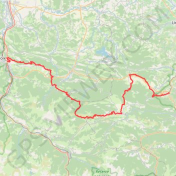 Trace GPS Etapes 1 à 5 Foix-Quillan, itinéraire, parcours
