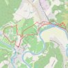 Trace GPS Caillac-Mercues-la Vierge, itinéraire, parcours